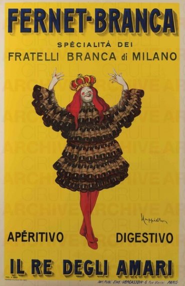 Poster Fernet-Branca Il Re degli Amari